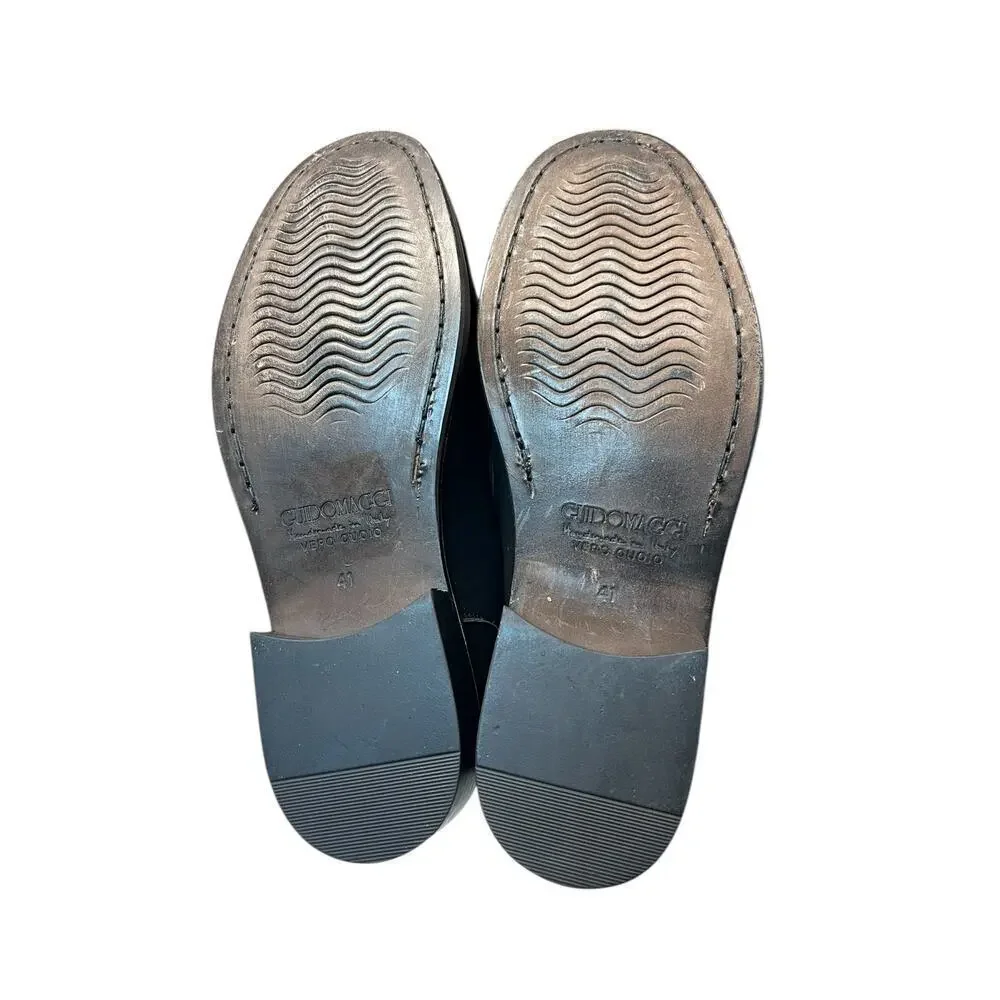 Guidomaggi Italian Leather Park Lane Elevator Loafers 47